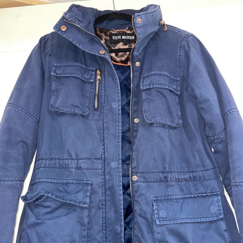 Women's Steve Madden Utility Jacket - Picture 3 of 16